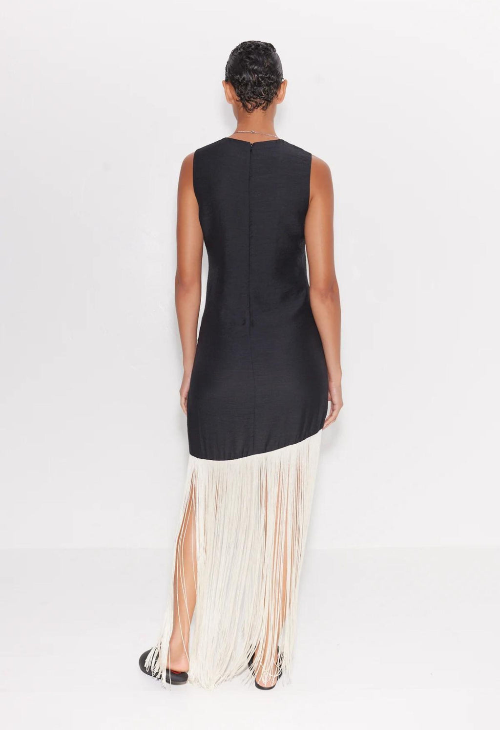 Casablanca Fringe Dress