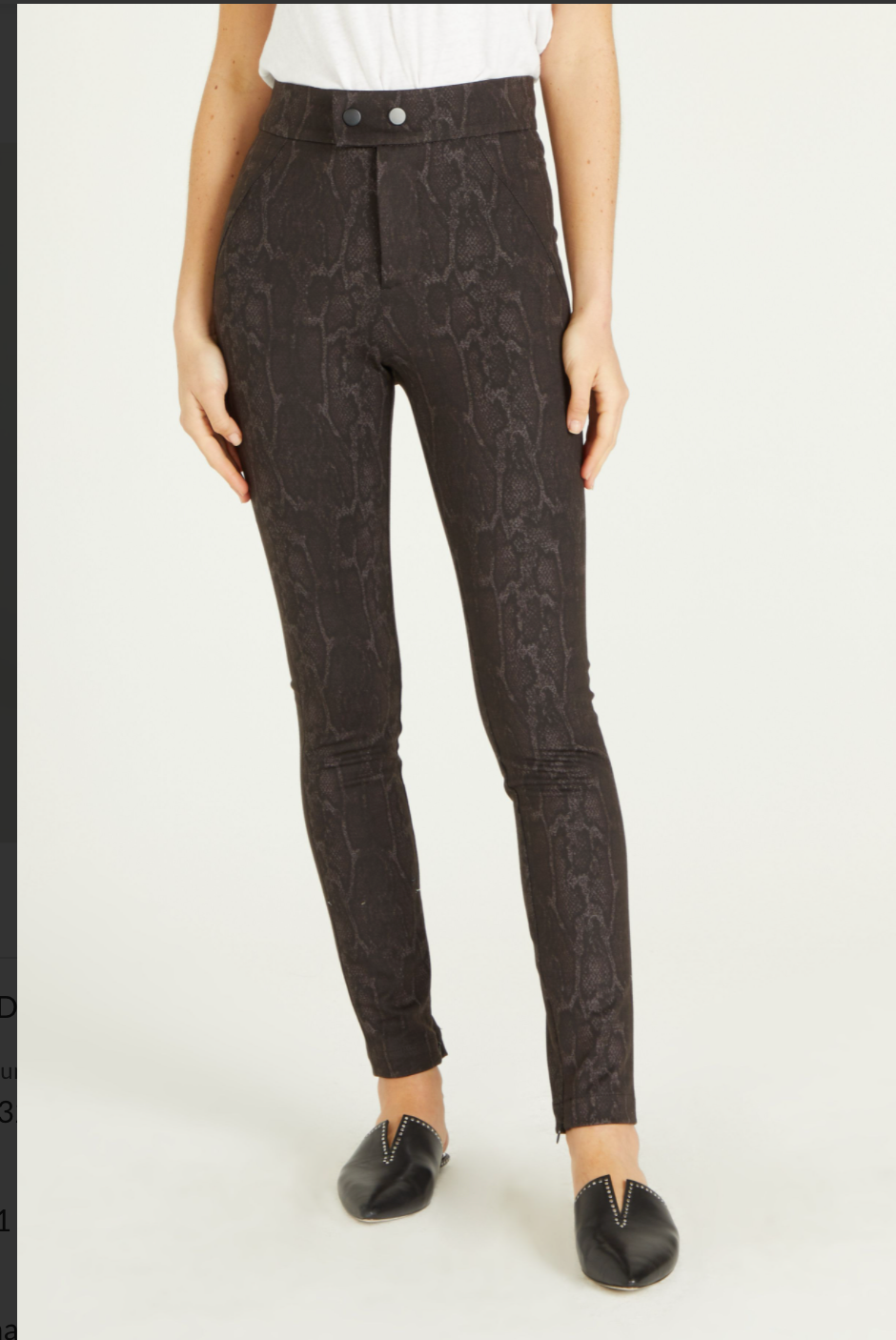 Nina Animal Print Jenas