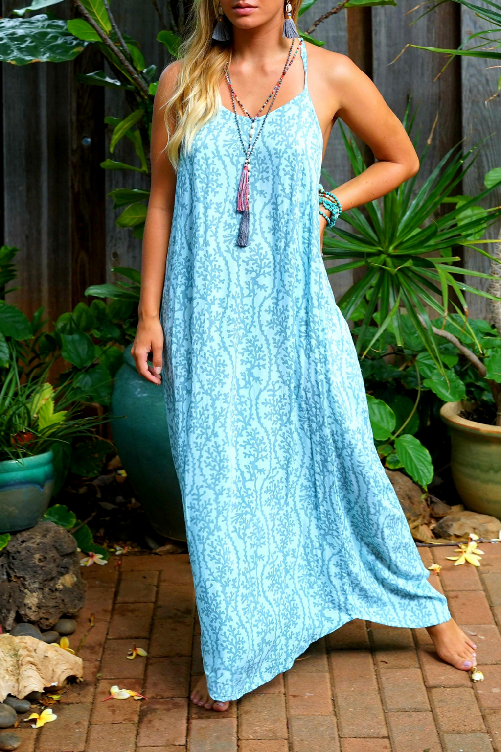Wailea Dress - Sea Coral Collection