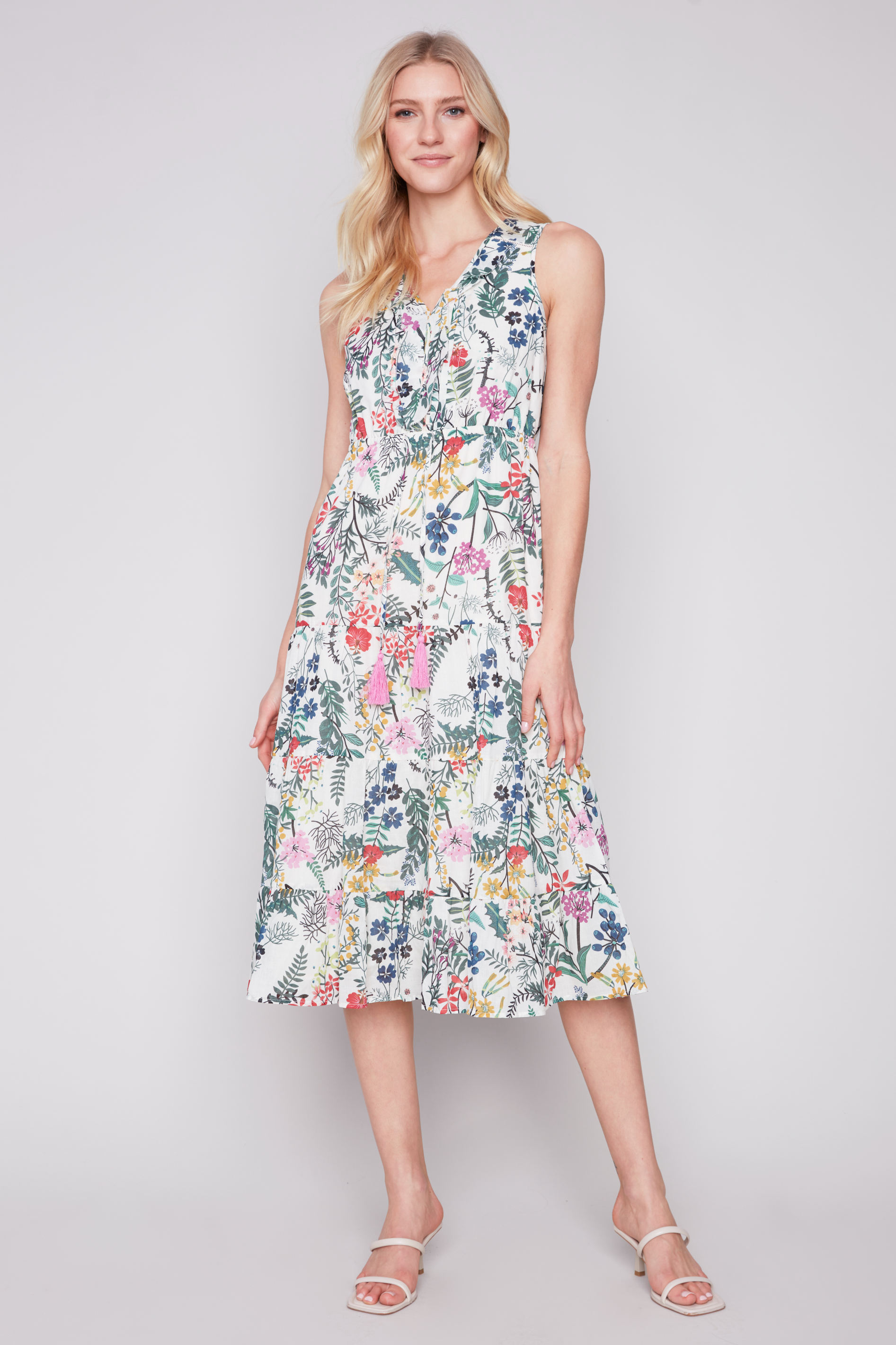 Floral Tiered  Dress