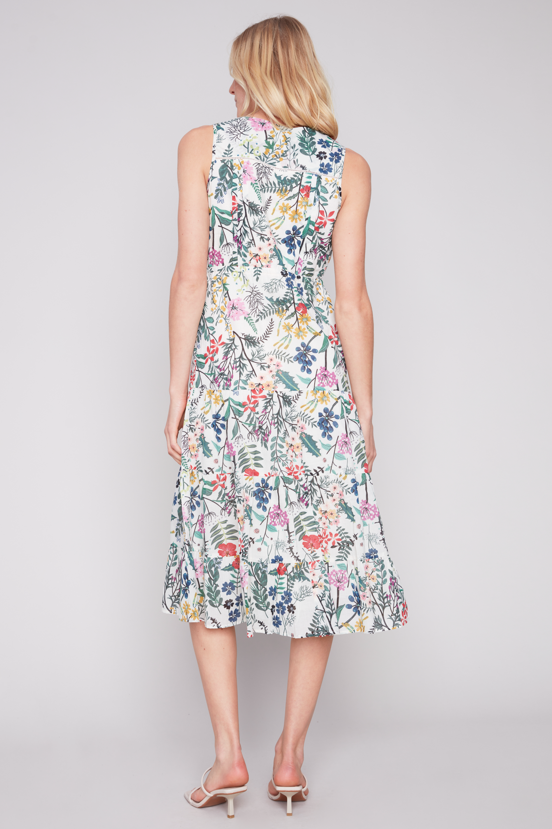 Floral Tiered  Dress