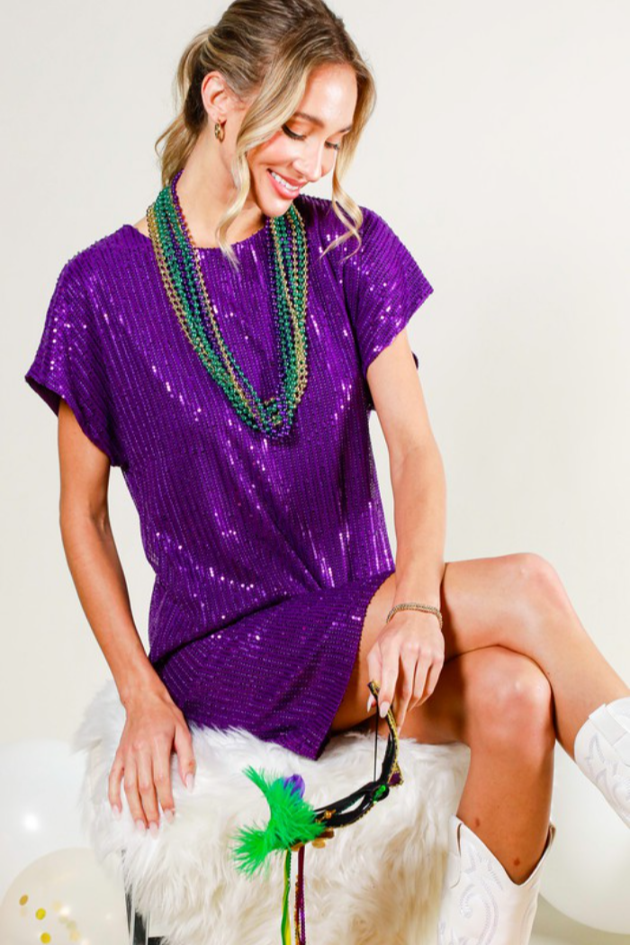 Sequin Mini Dress