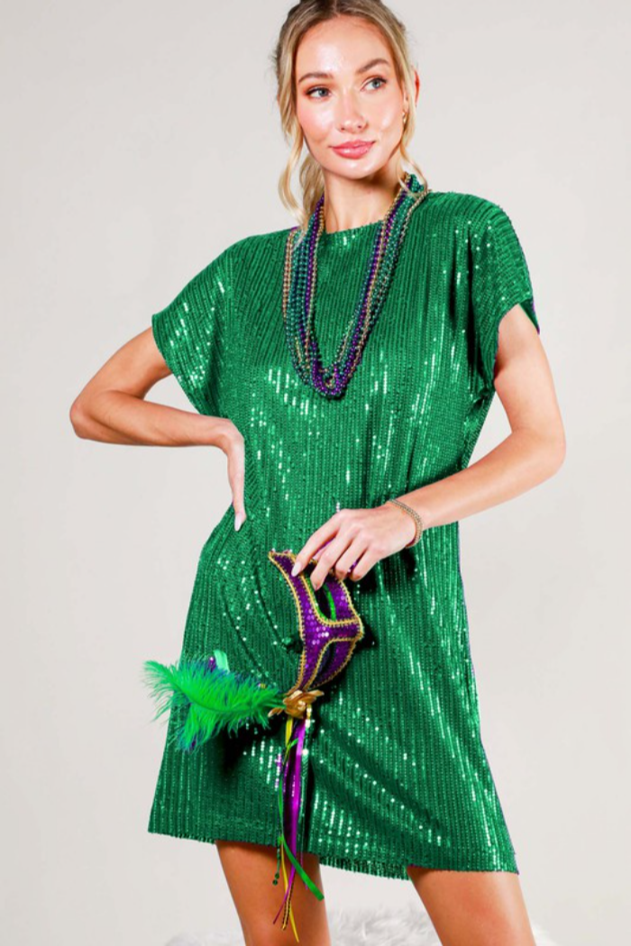 Sequin Mini Dress