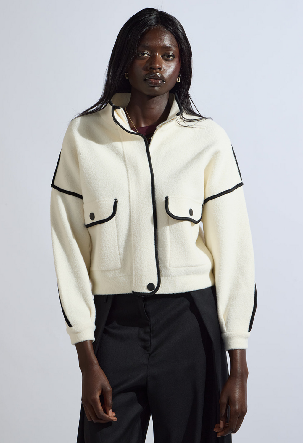 Cardi Jacket in White