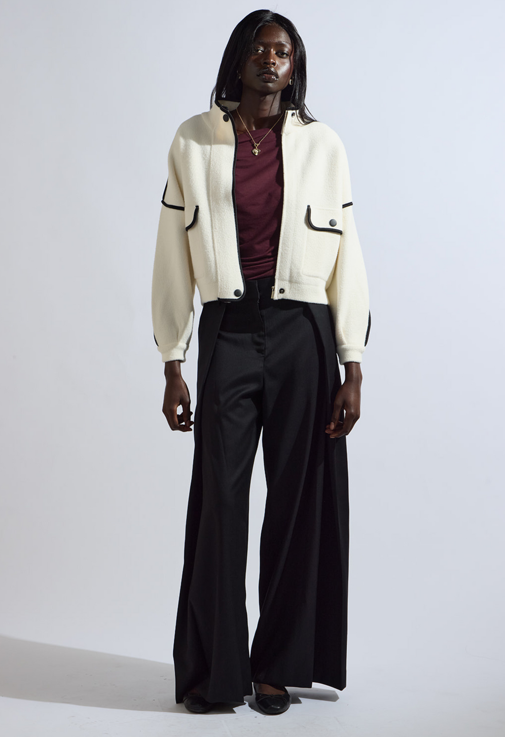 Cardi Jacket in White