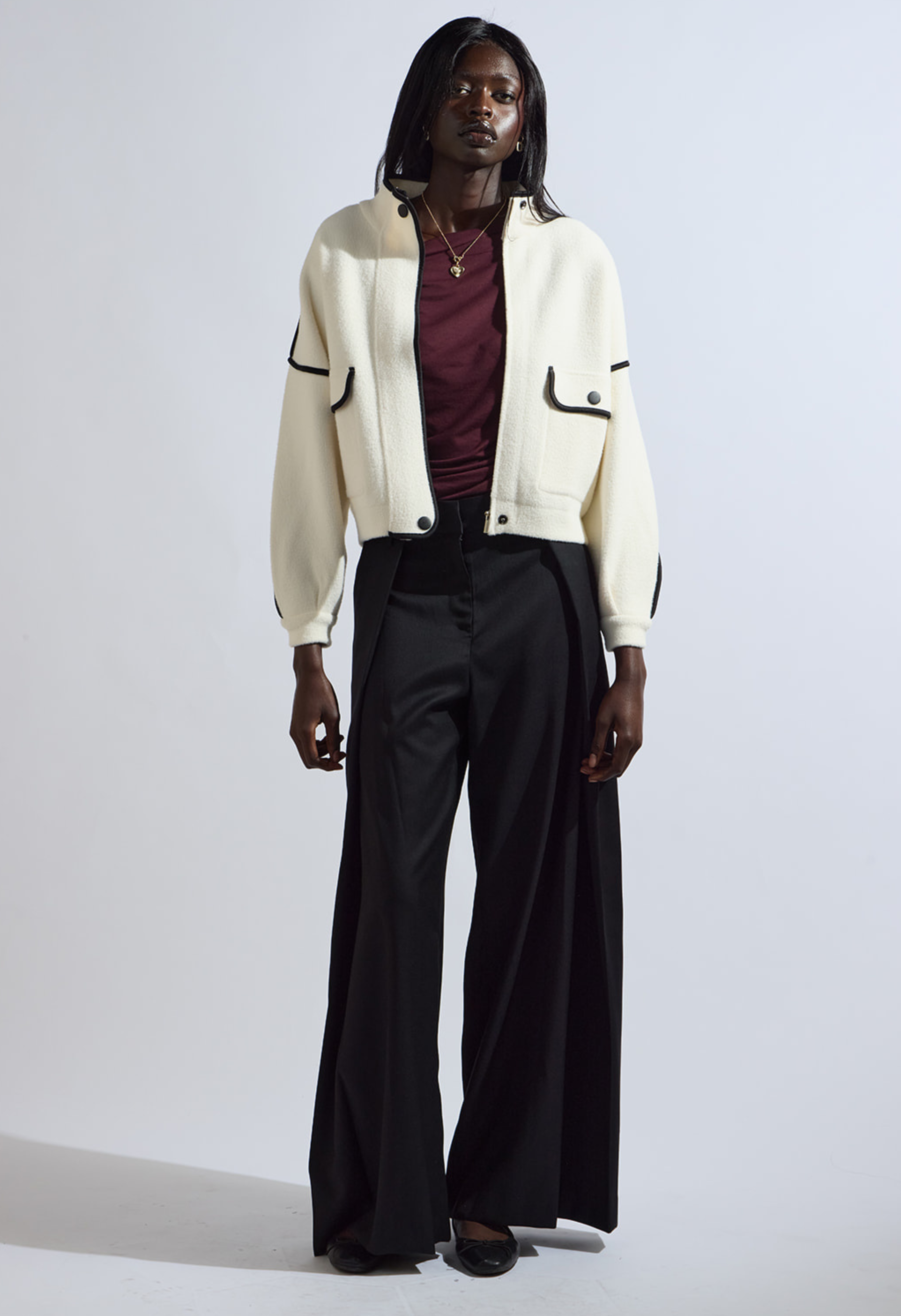 Cardi Jacket in White