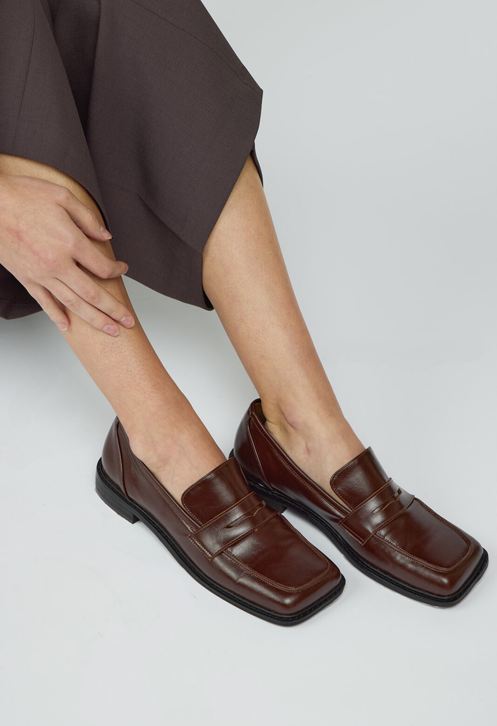 Addie Loafer in Brown