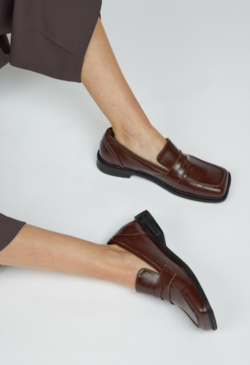 Addie Loafer in Brown