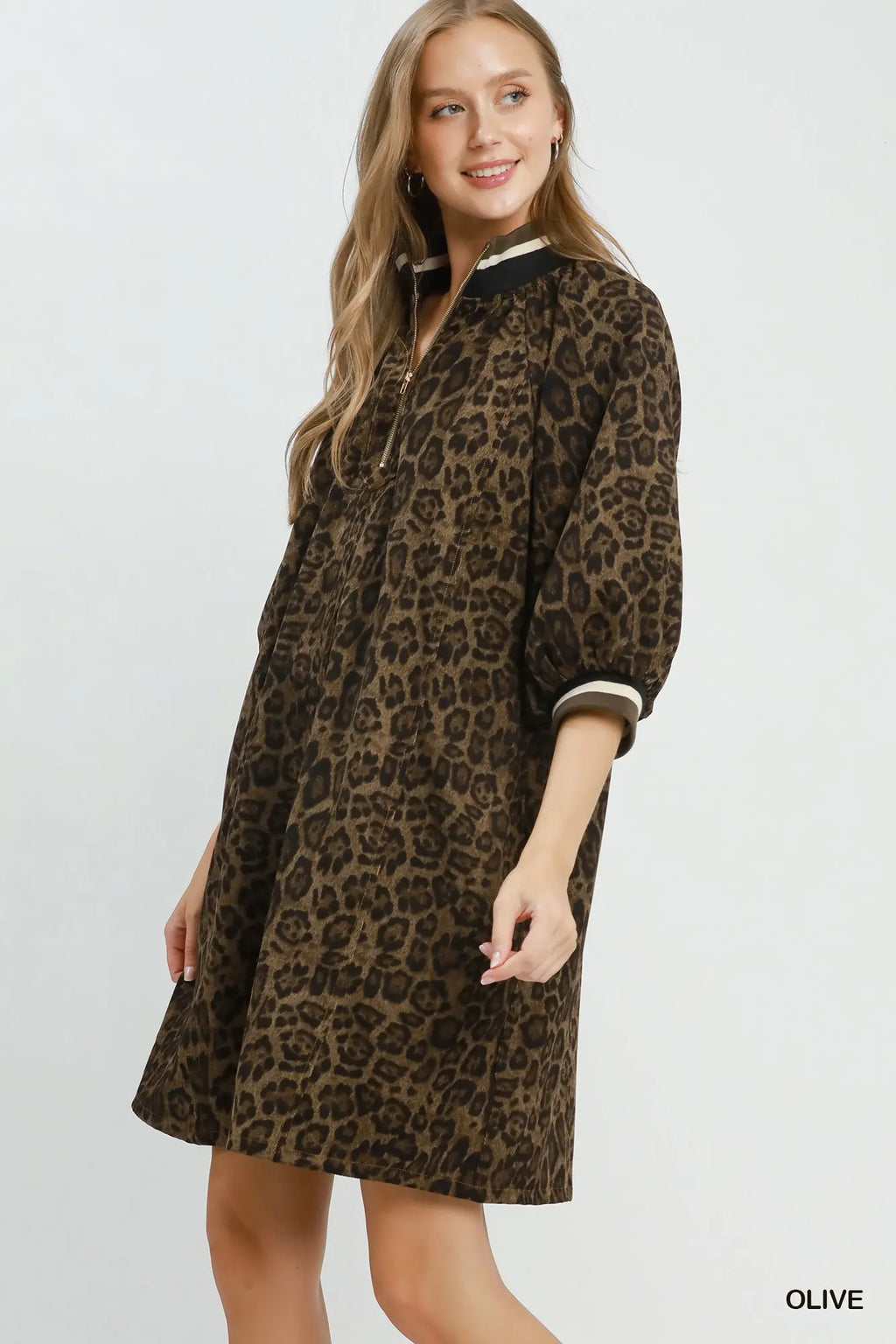 Wild Side Zip Dress