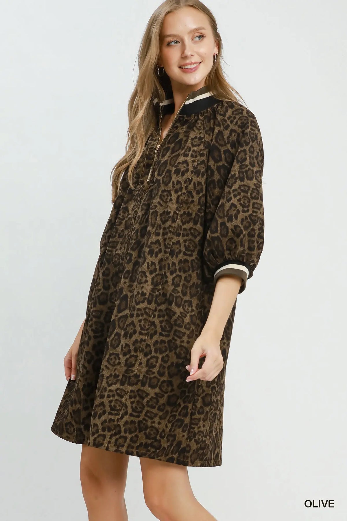 Wild Side Zip Dress