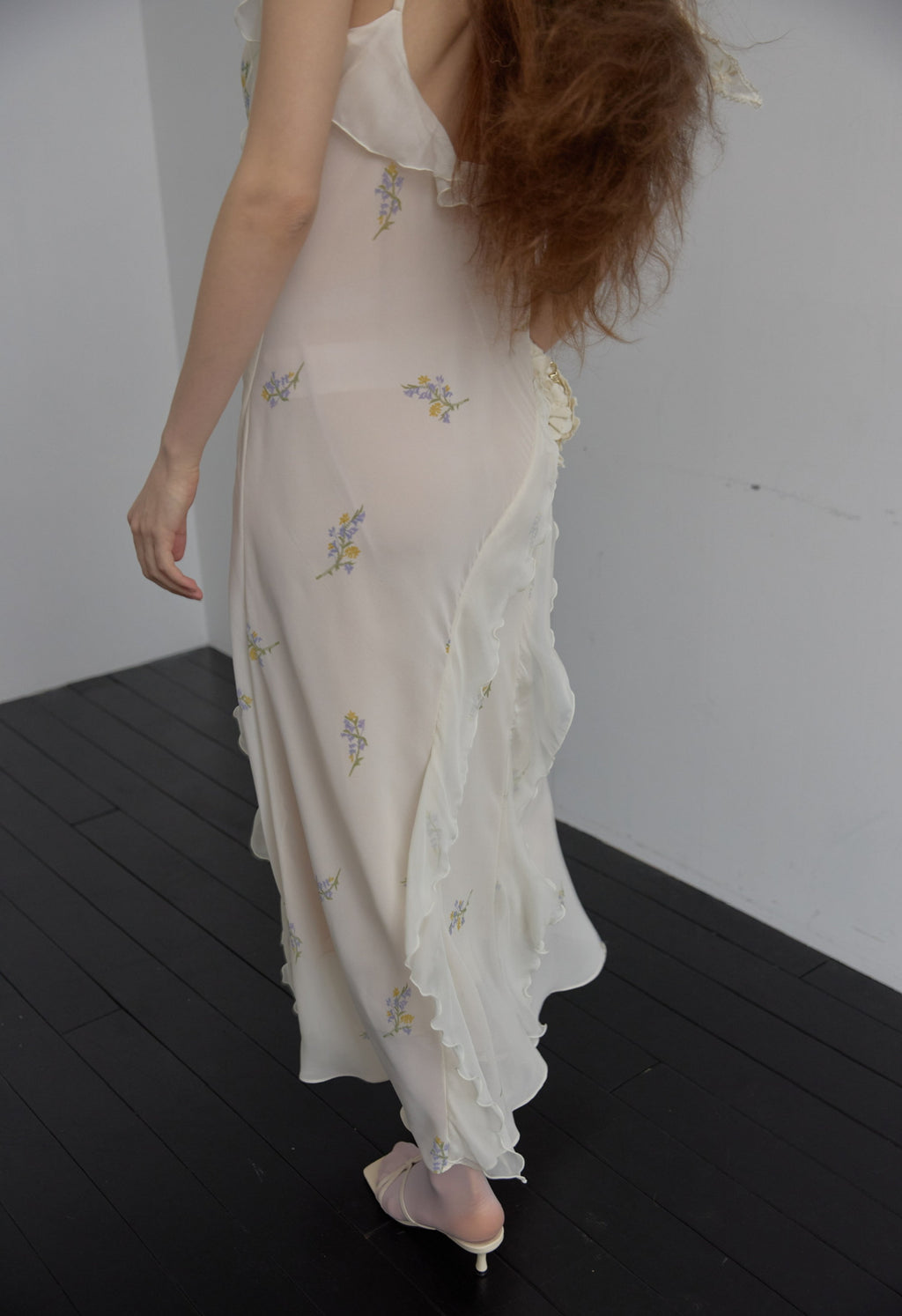 Delilah Dress White