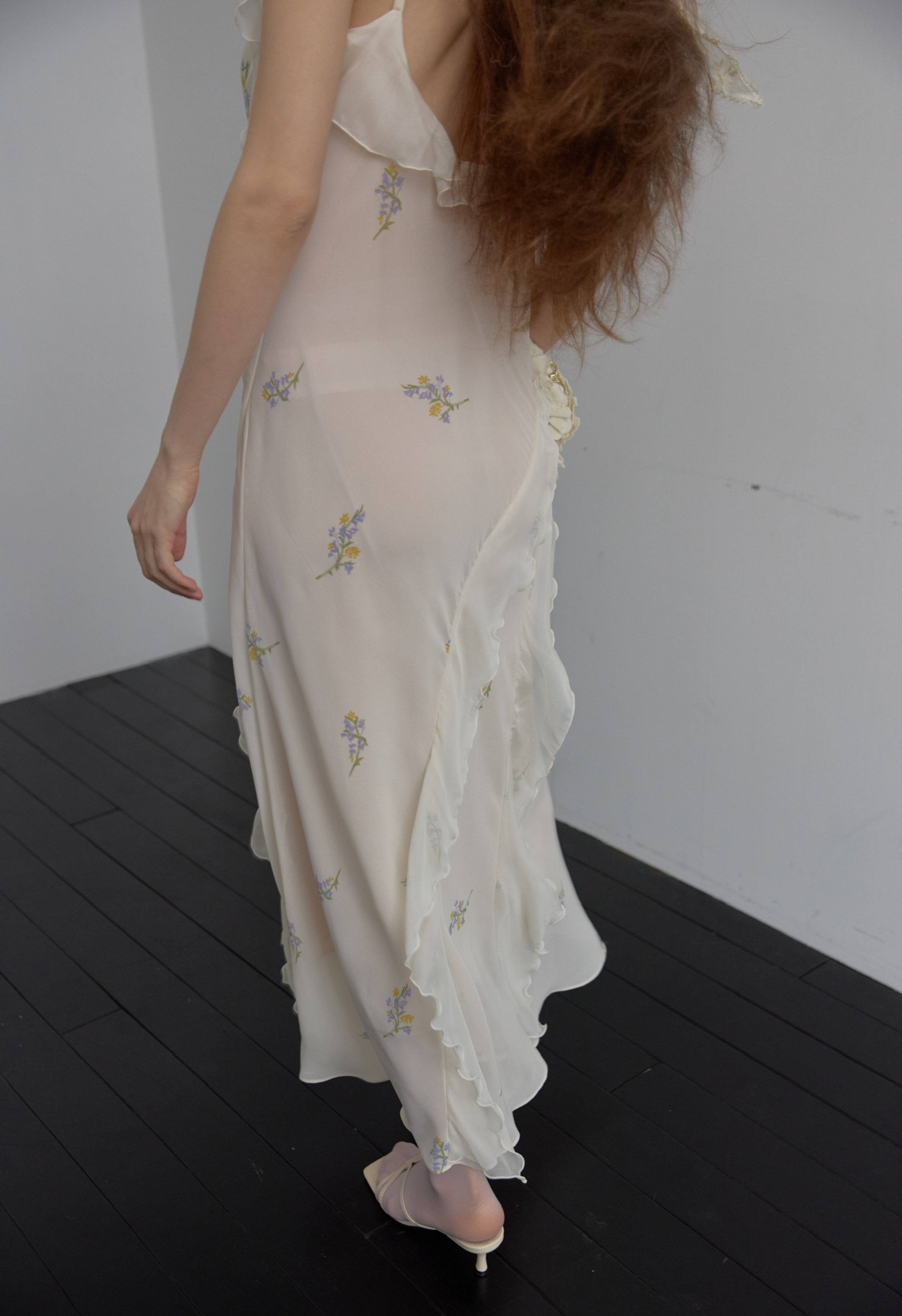 Delilah Dress White