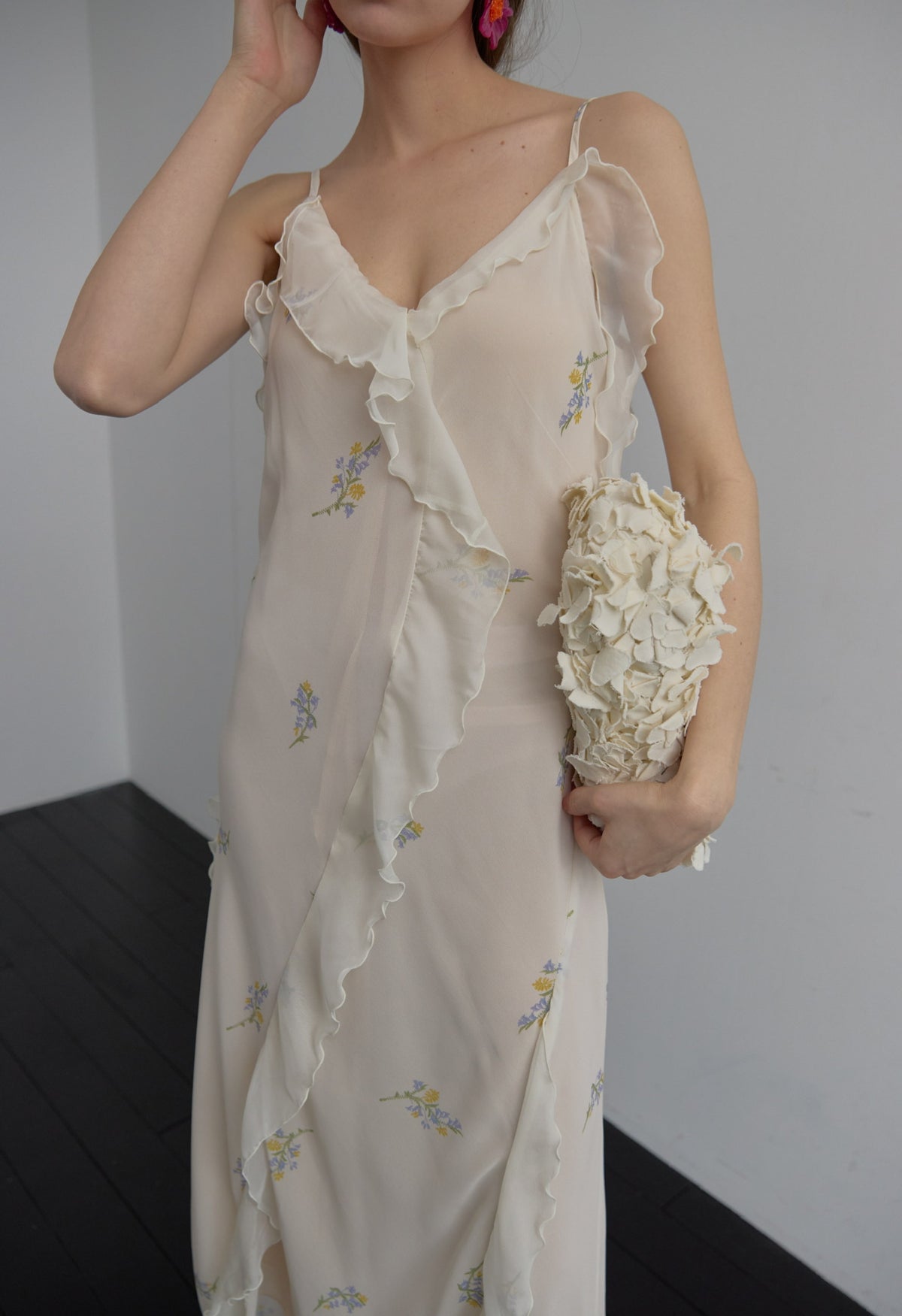 Delilah Dress White