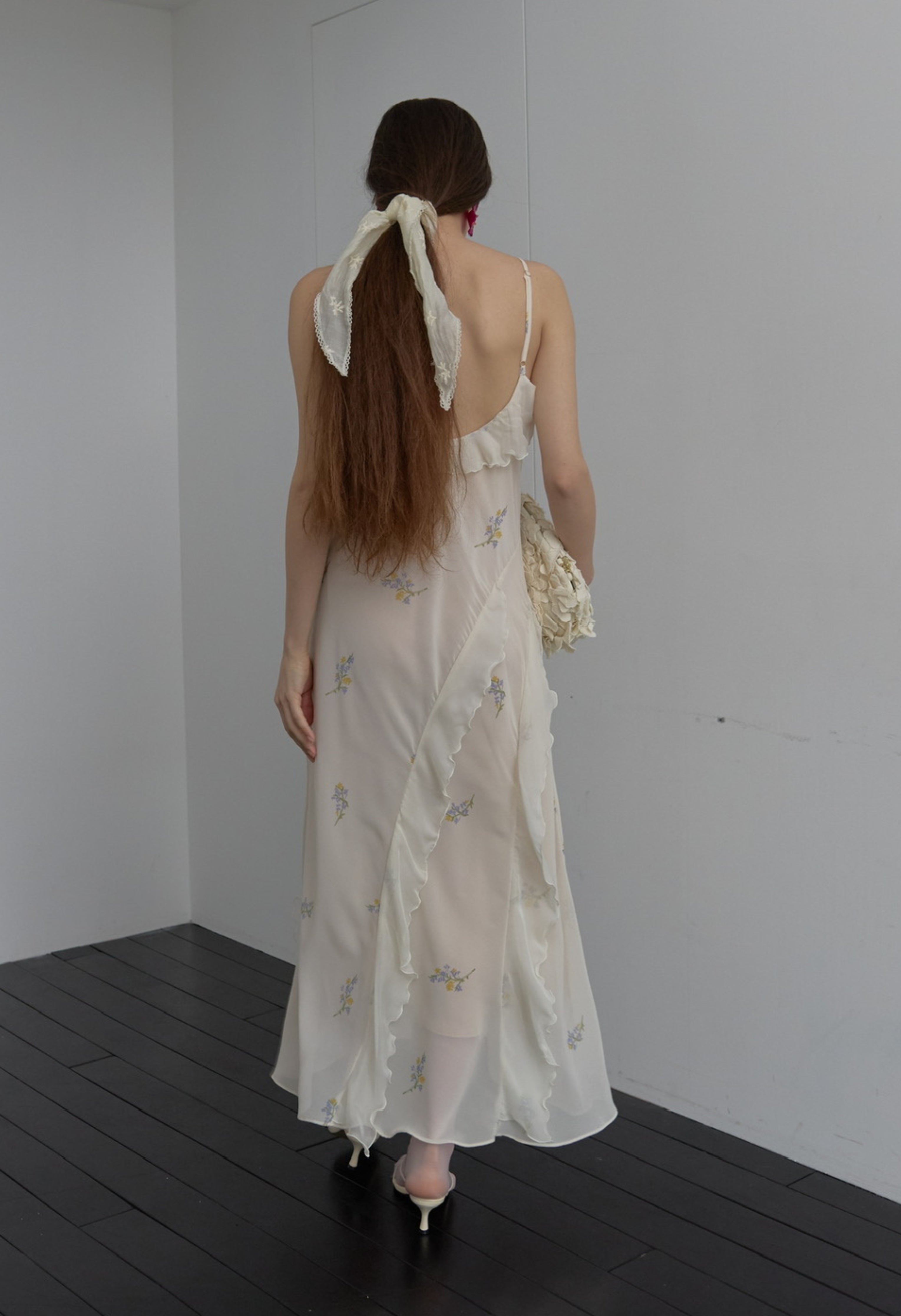 Delilah Dress White