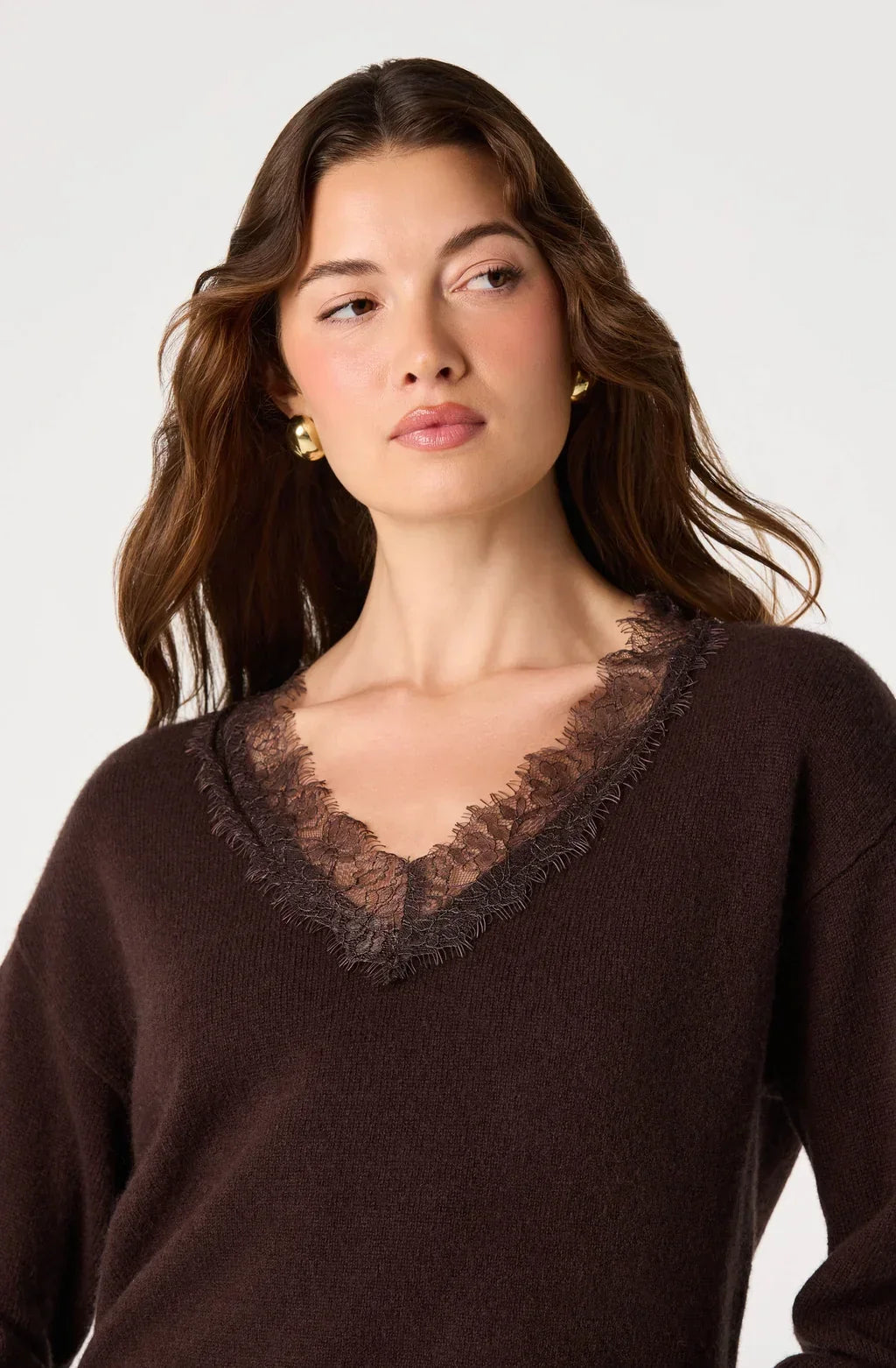 [ASTR The Label] Jadyn V-Neck Sweater