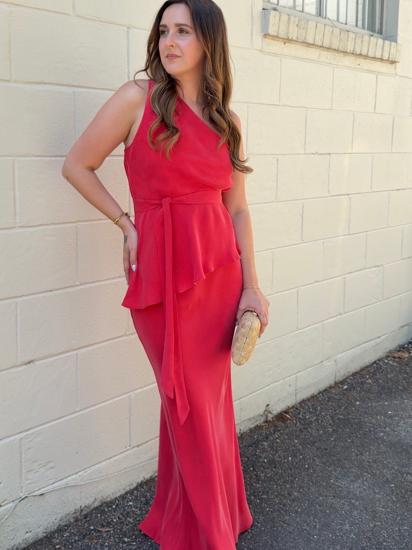 [Nude Lucy] Amaya Cupro Maxi Skirt
