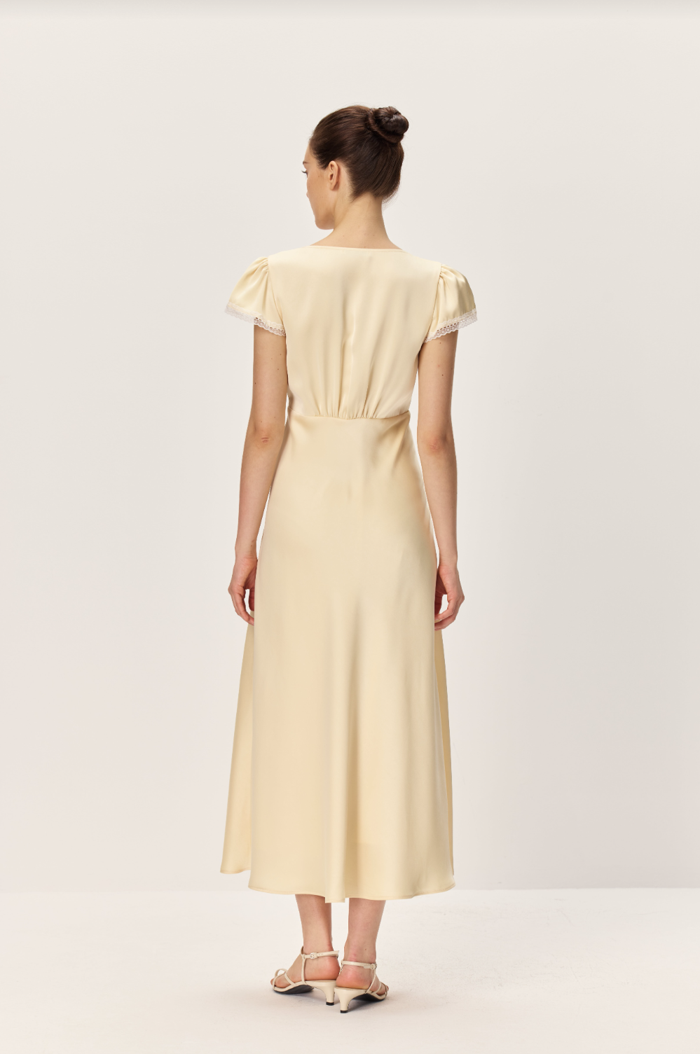 Ondine Butter Yellow Dress