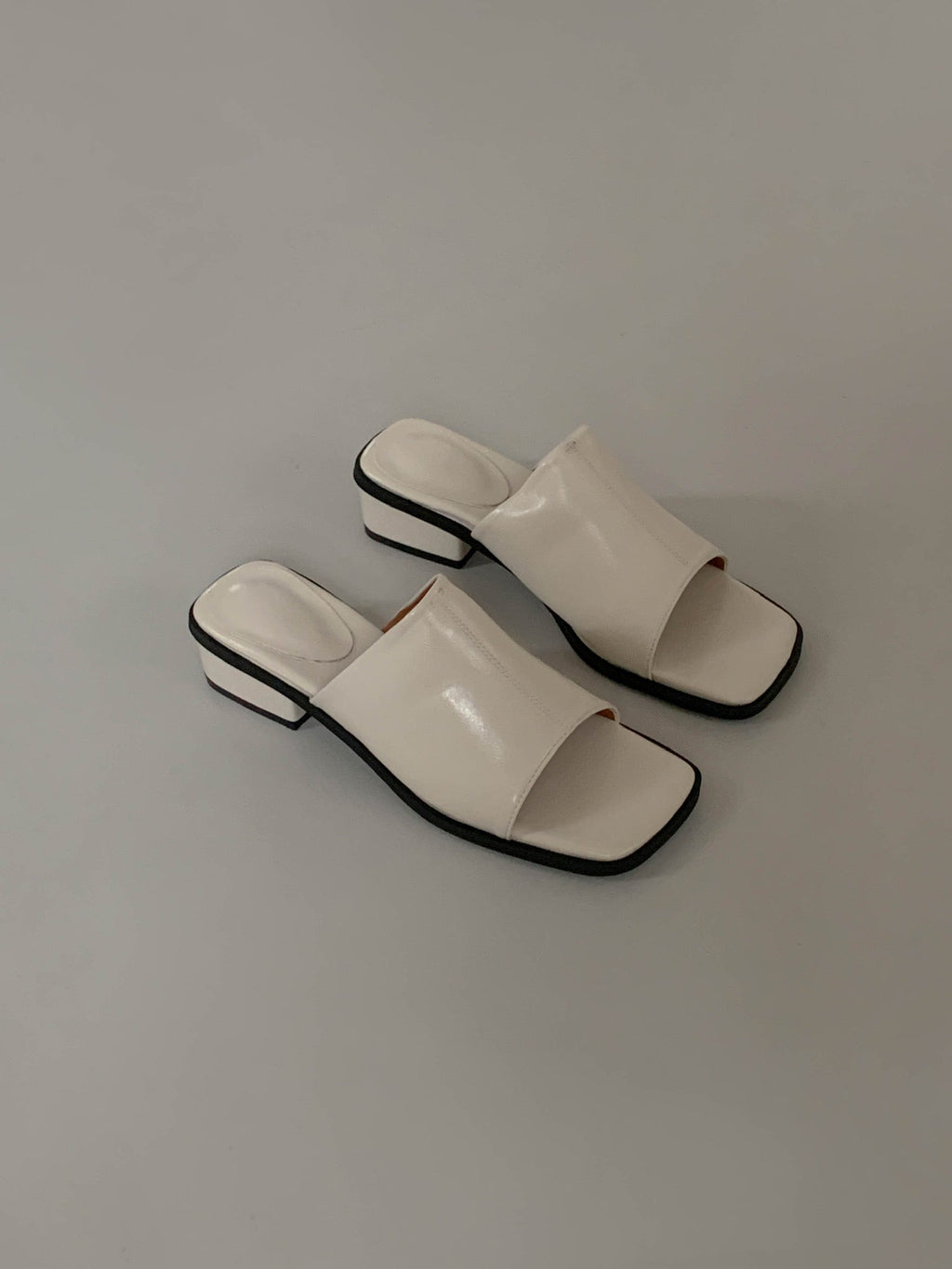 Belinda Mules in Ivory