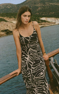 CHARISMA PALM MESH MAXI DRESS *FS