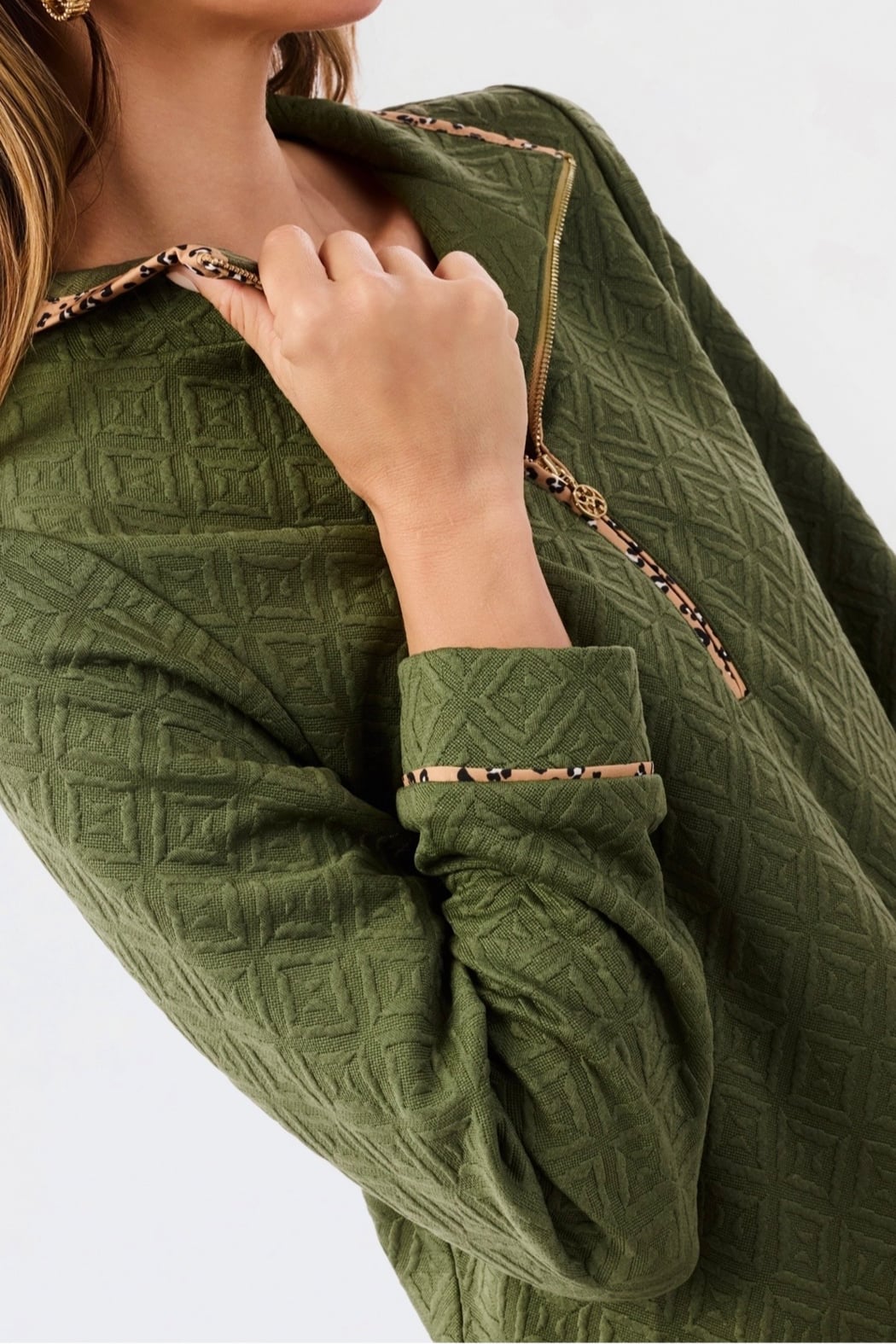 Adriana Dress-Olive
