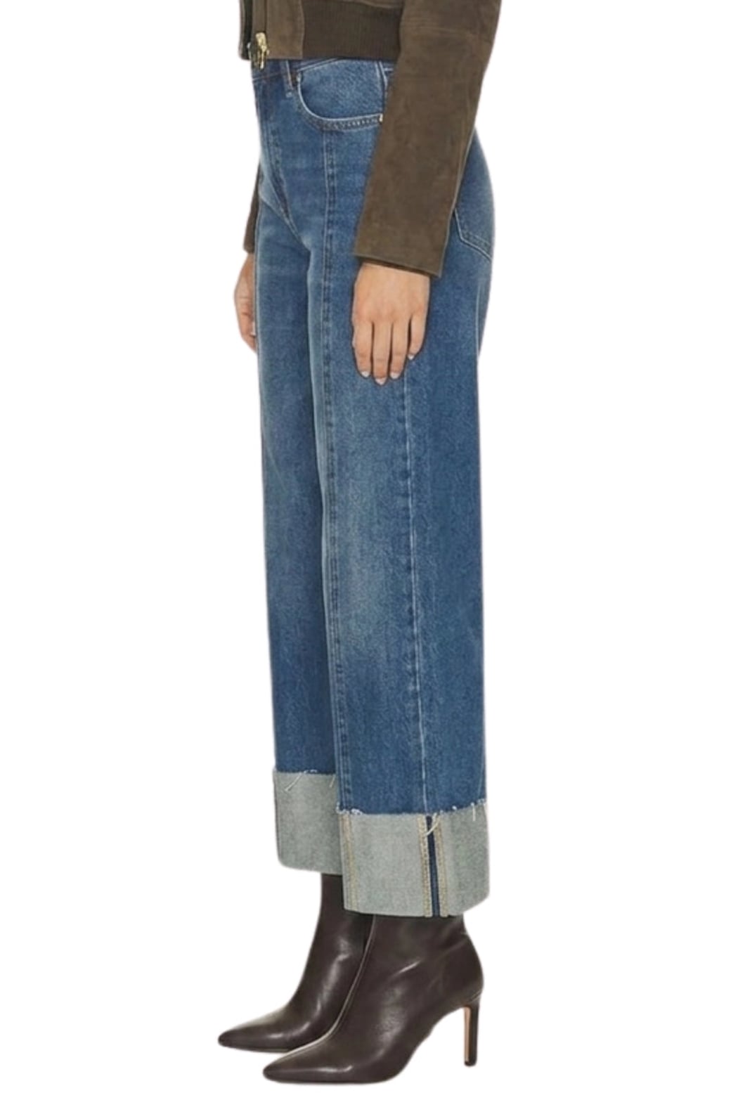 Artemis Vintage Inseam Transform High Rise Tummy Control A-Wide Jeans