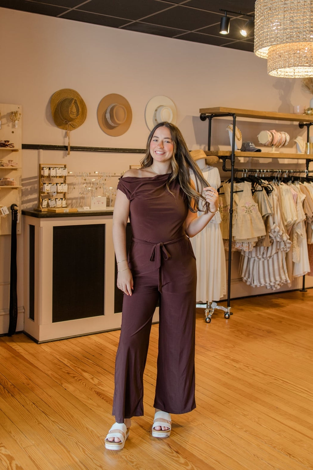 Asymmetric One Shoulder Jumpsuit