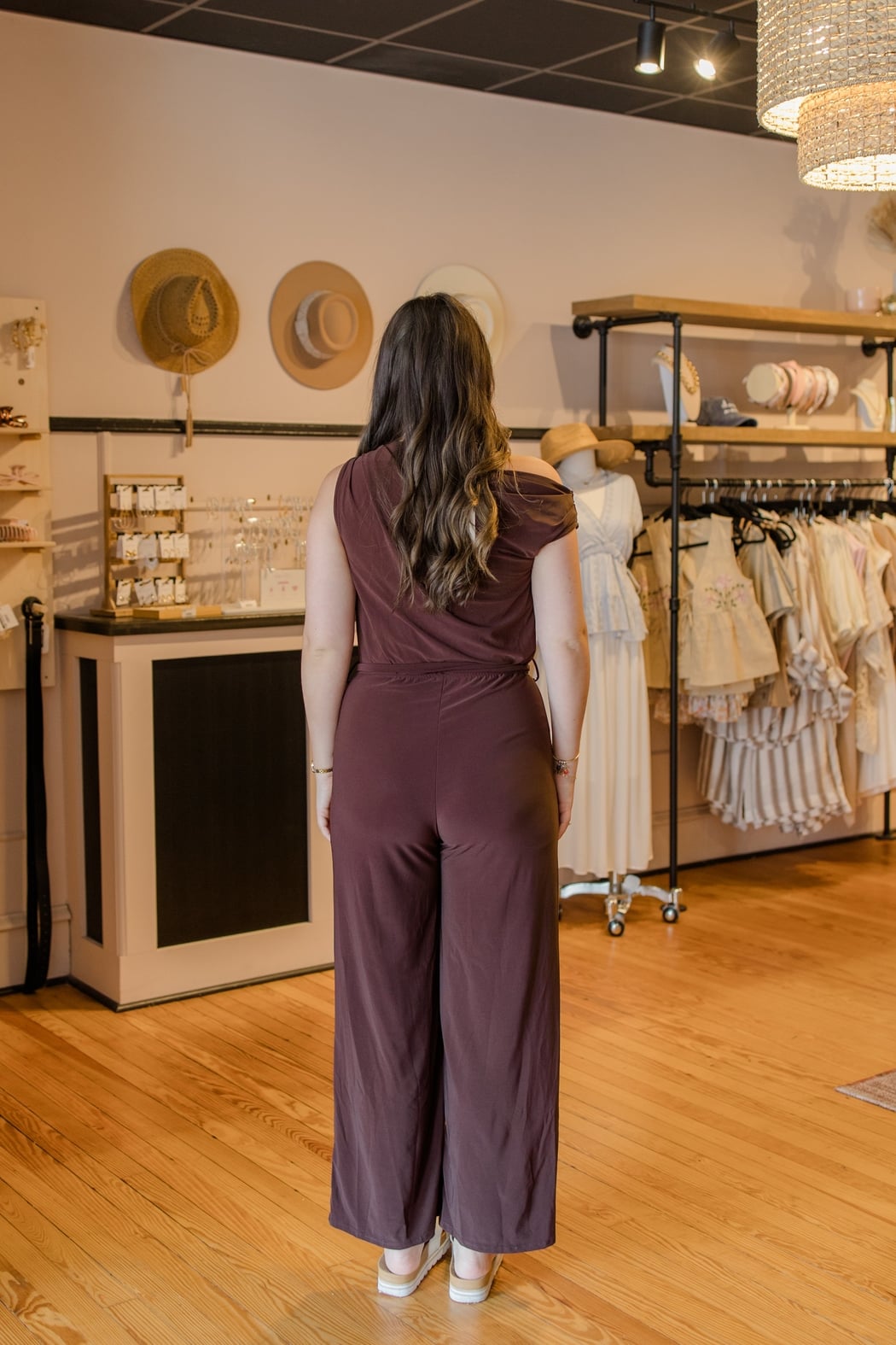 Asymmetric One Shoulder Jumpsuit