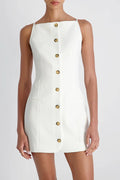 AZRA Twill Square Neck Dress