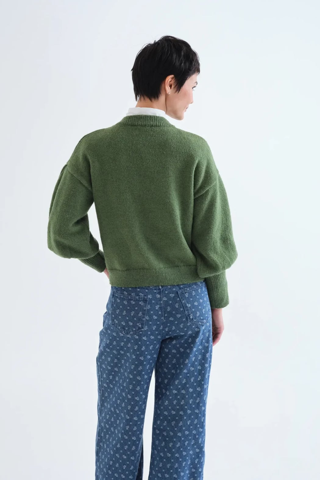 Basic Green Sweater