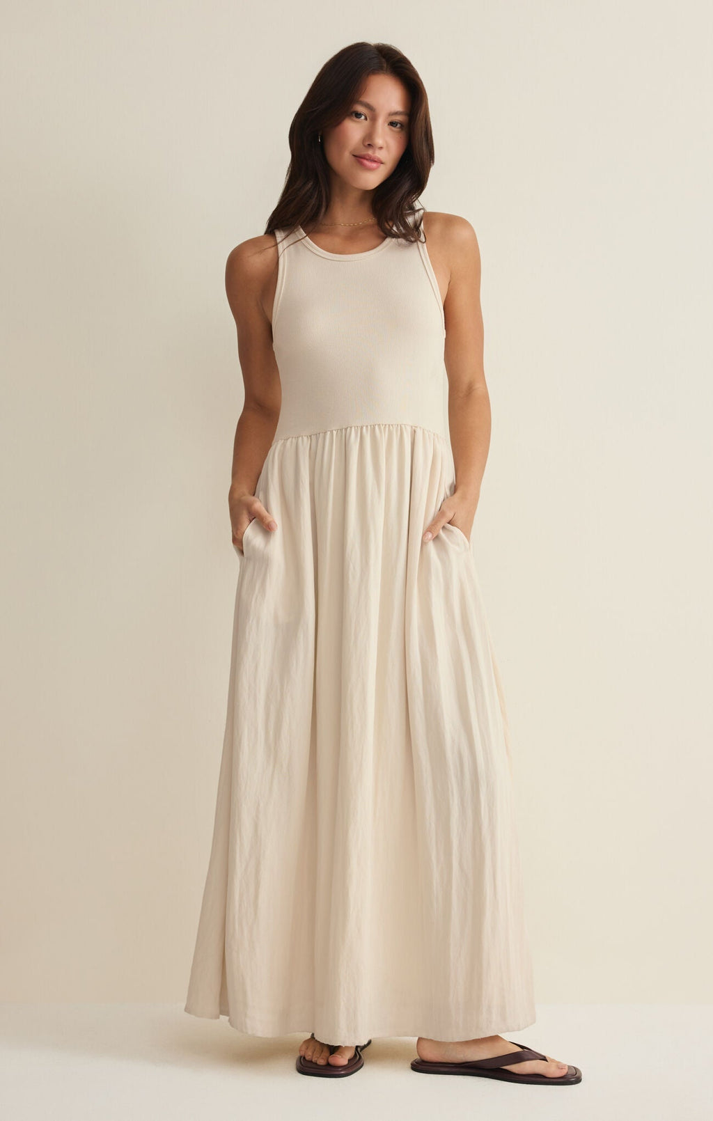 CHARLOTTE RIB MIDI DRESS *FS