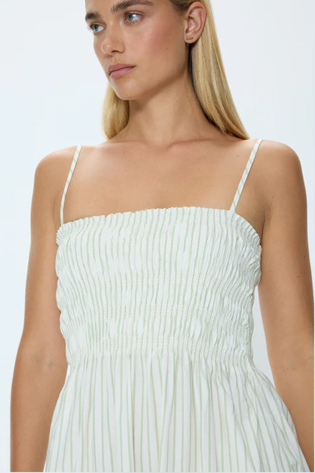 Bianca Shirred Bodice Dress