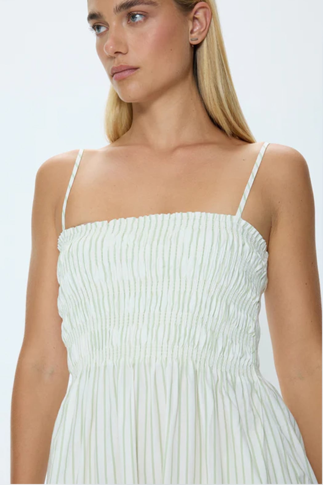Bianca Shirred Bodice Dress