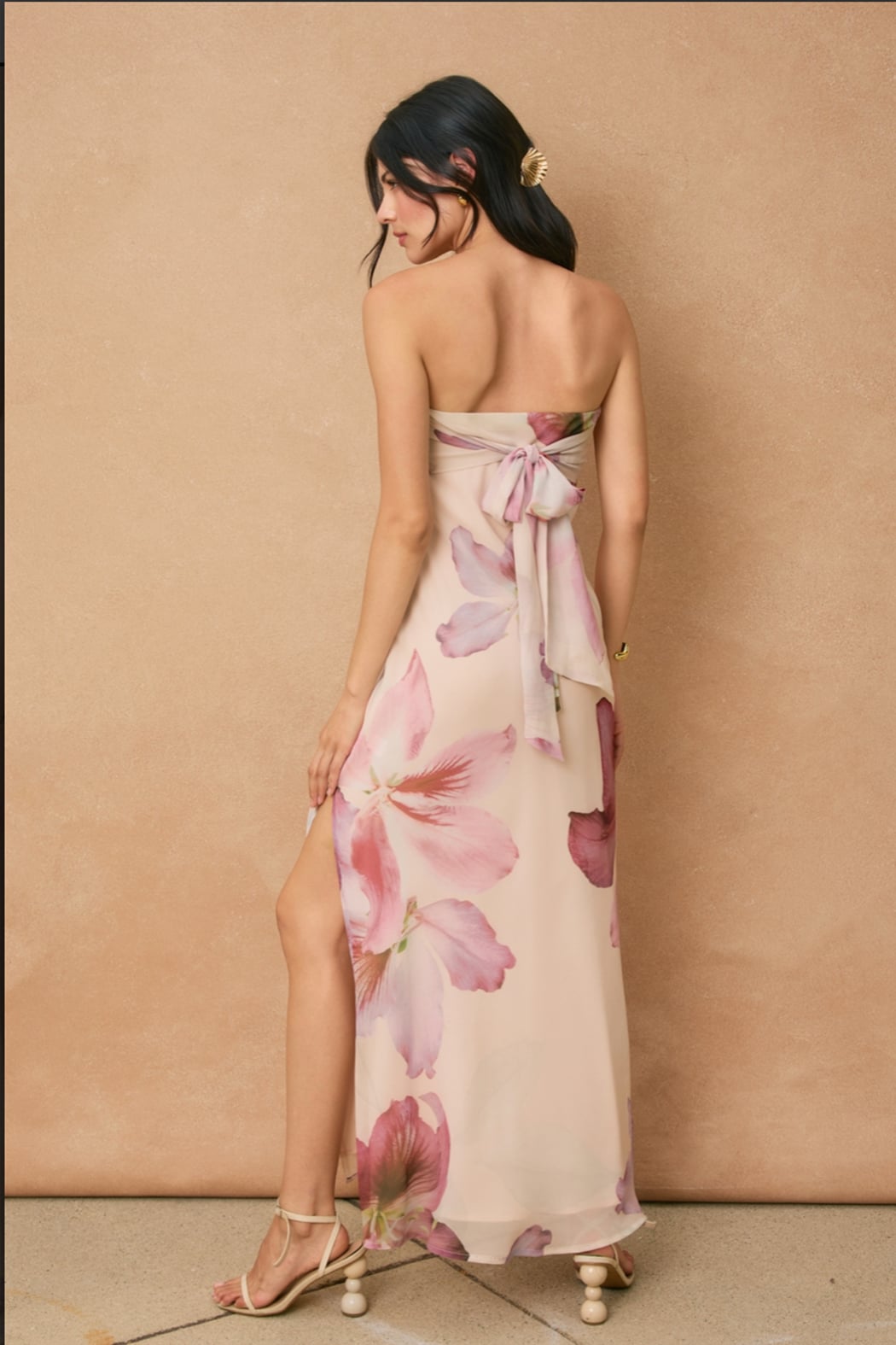 Bloomlight Tie Back Dress