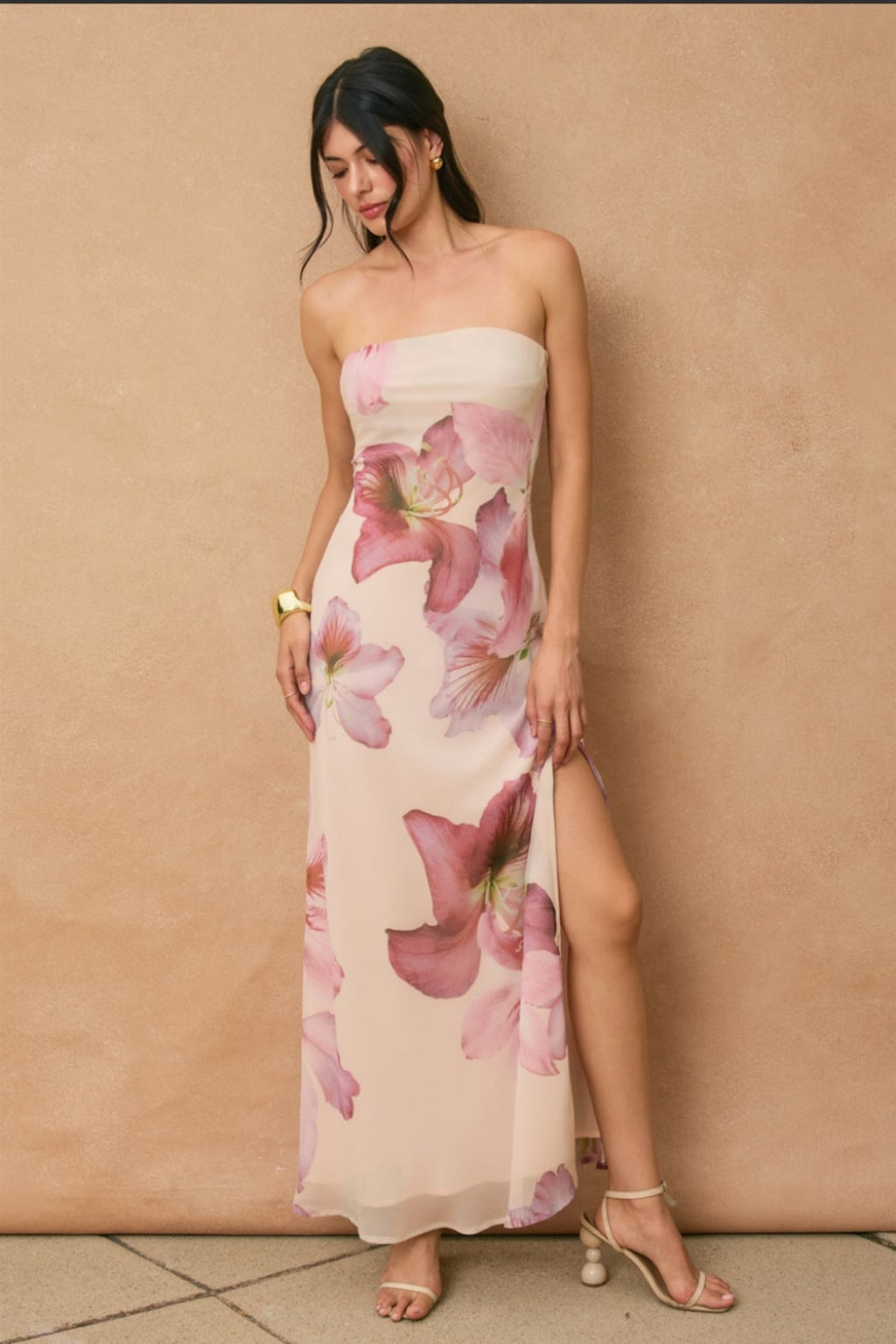 Bloomlight Tie Back Dress