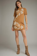 Bold in Floral Dress