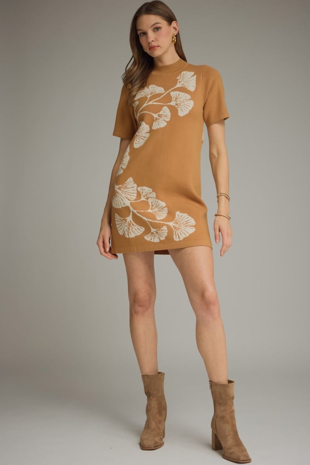 Bold in Floral Dress