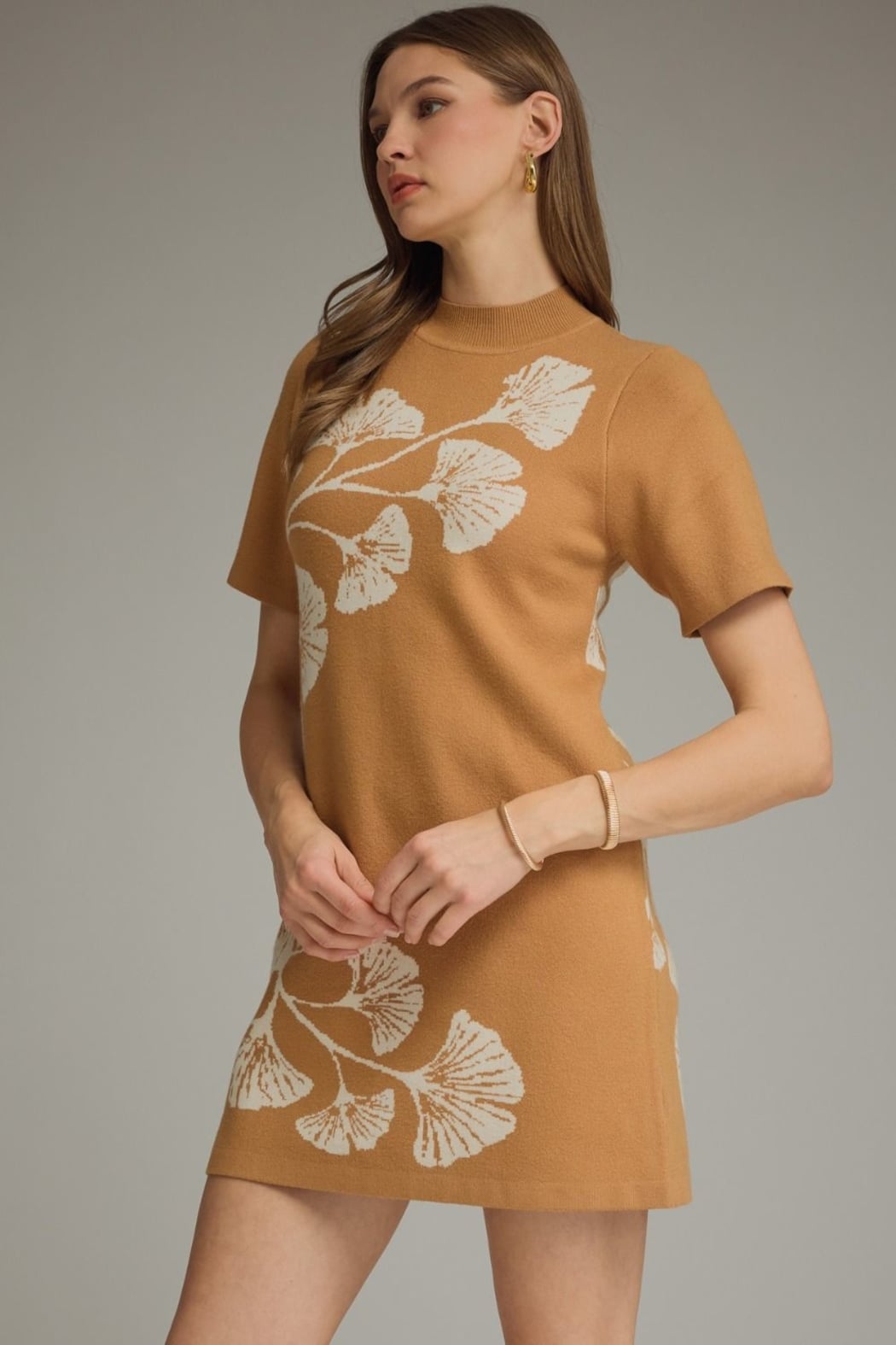 Bold in Floral Dress