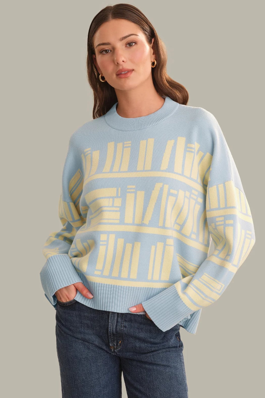Bookshelf Sweater