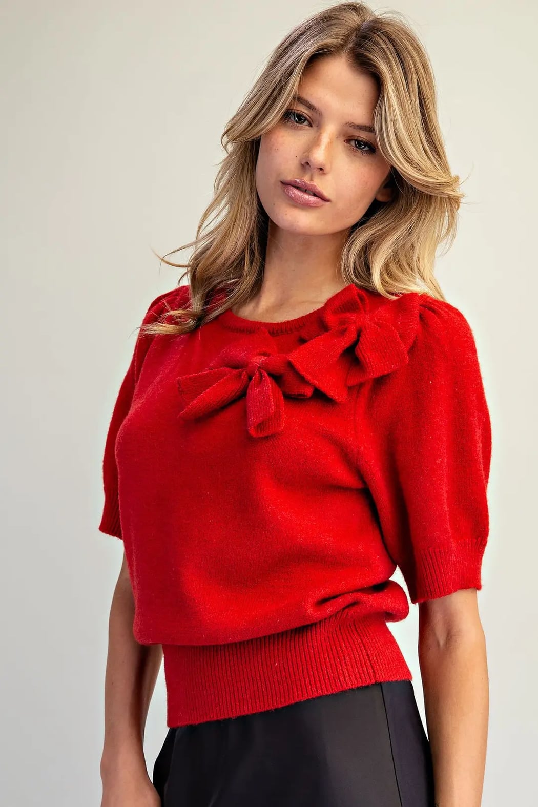 Bow-tique Chic sweater