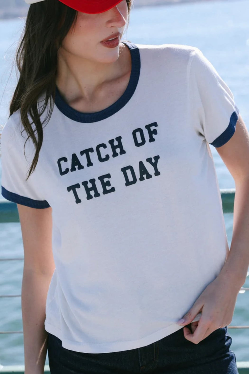 Catch Of The Day Ringer Tee