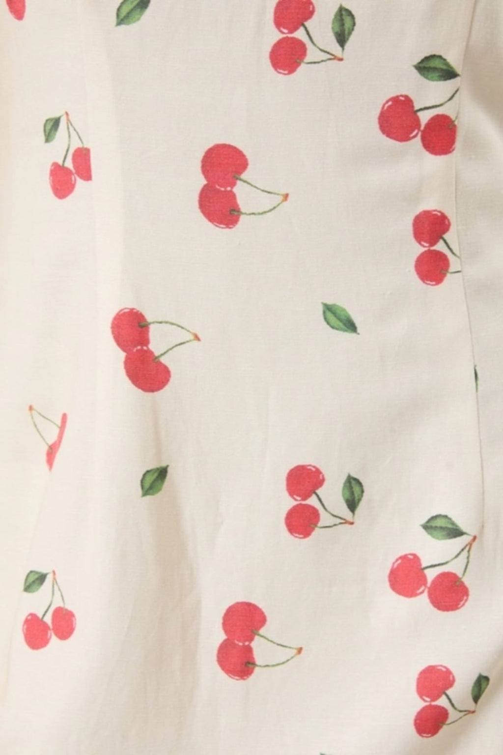 Cherry Printed Mini Dress