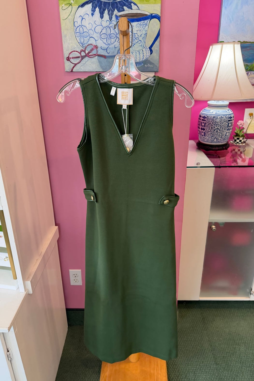 Cleo Dress - Black Forest