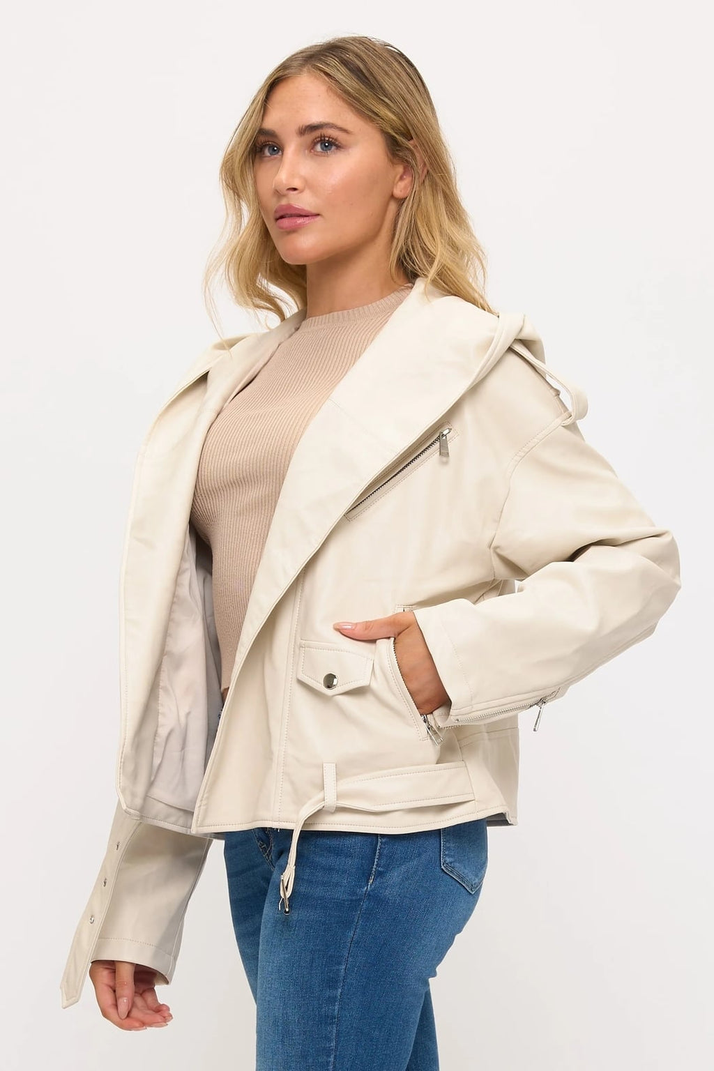 Coalition The Rogue Hooded Moto Jacket