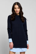 Coen Twofer Mockneck Dress