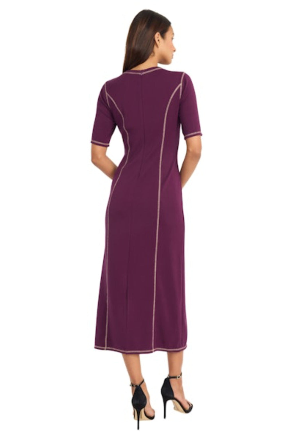 Colorfast Short Sleeve Dress