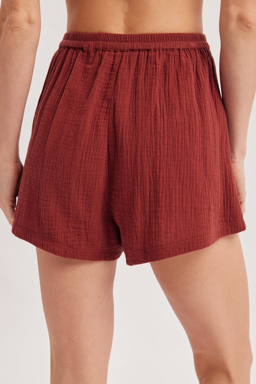 Cotton Gauze Breezy Shorts