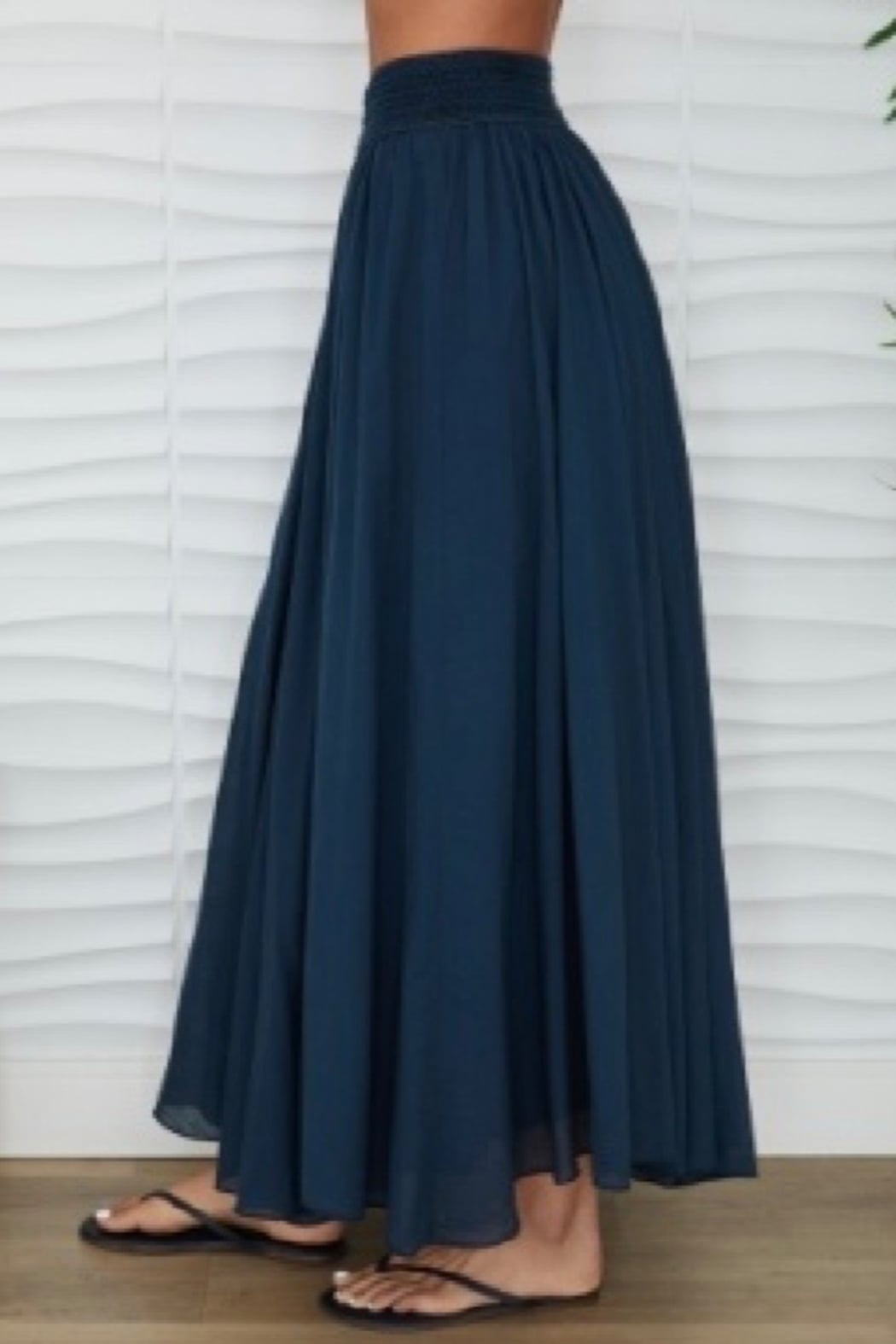 Cotton Maxi Skirt