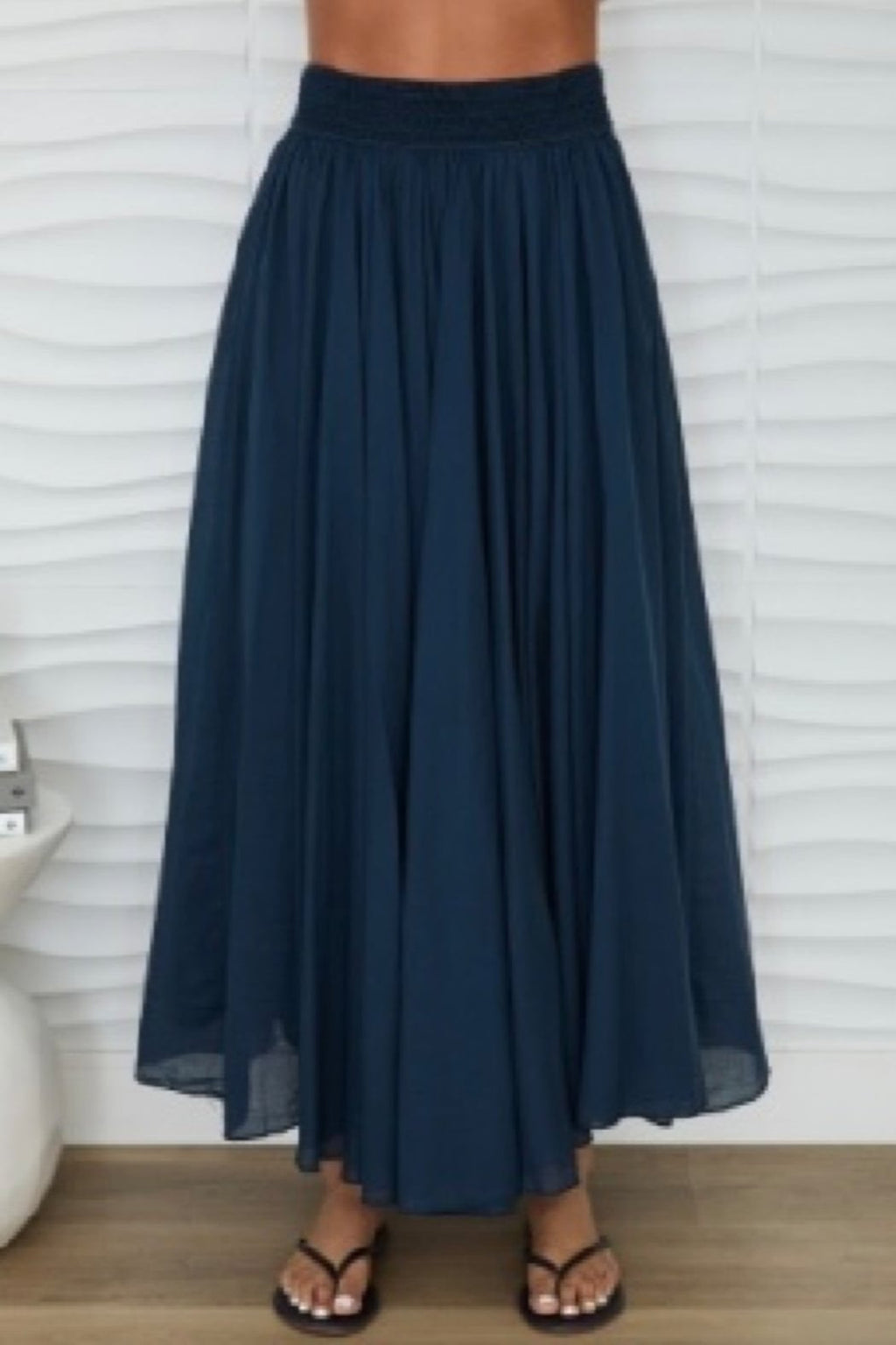 Cotton Maxi Skirt