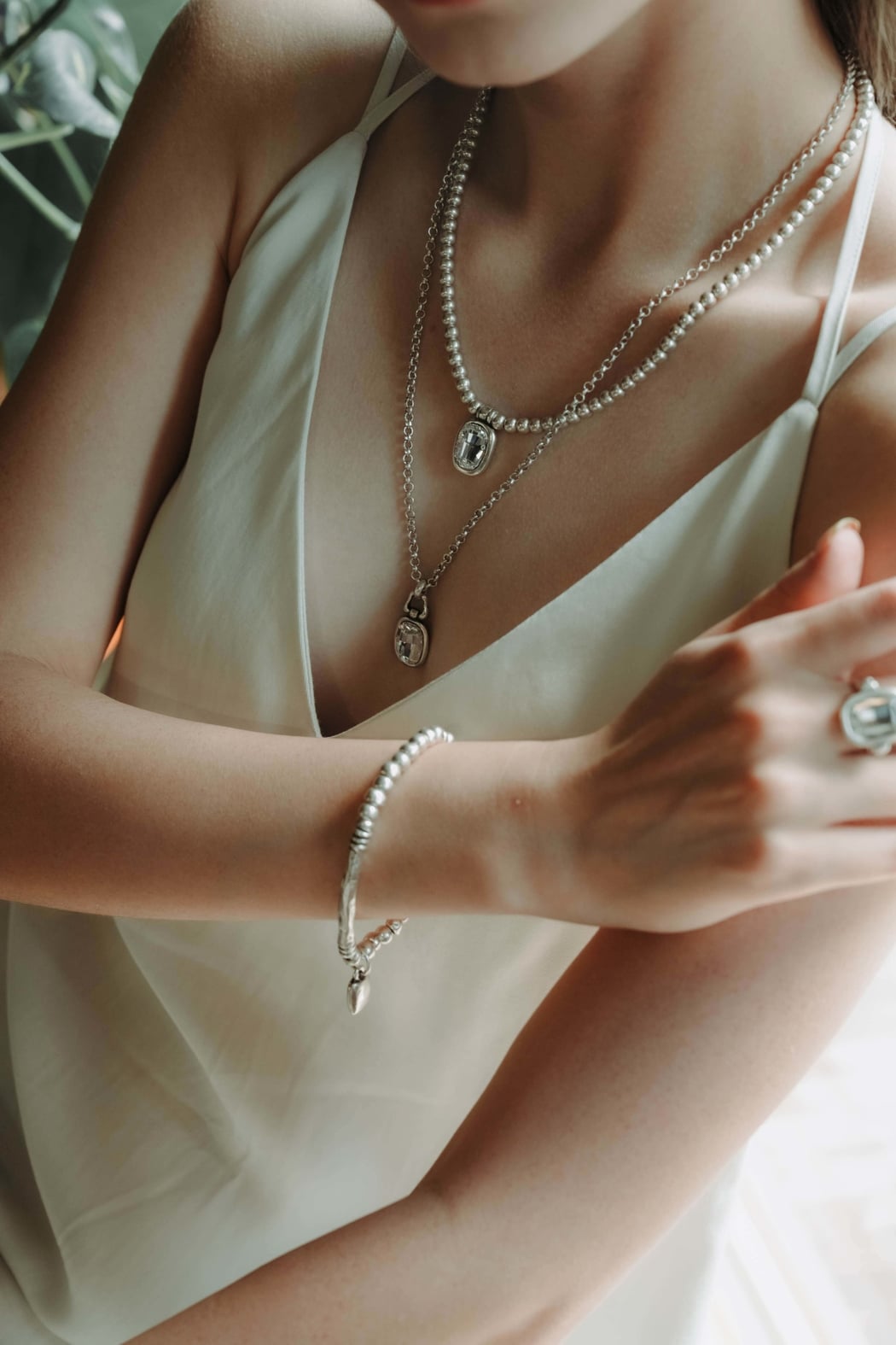 Crystal Pendant Necklace