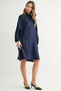 Diana Tunic Dress - Denim